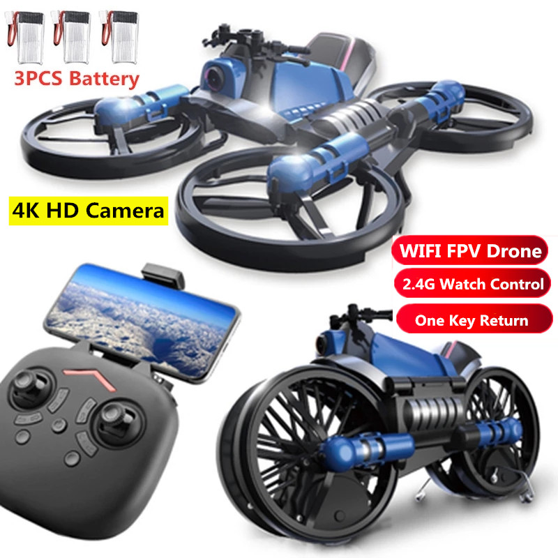 Drone E88Pro Rc 4K - WIFI FPV Uav Máy Bay Xe