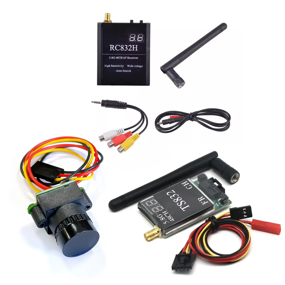 Drone Rc Plegable - TS832 Receiver +RC832 +1000TVL camera 48CH