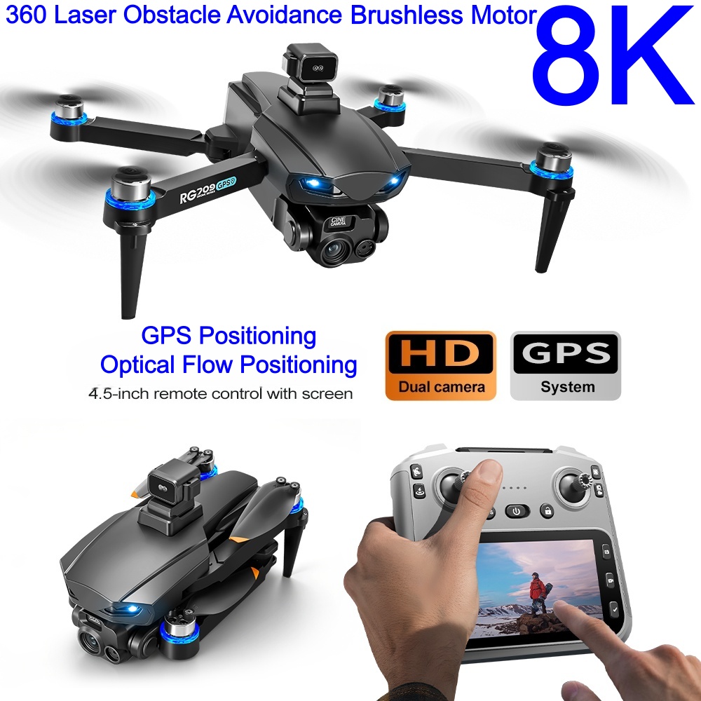 Drone Rc Gps - NEW 8K Drone With HD Camera