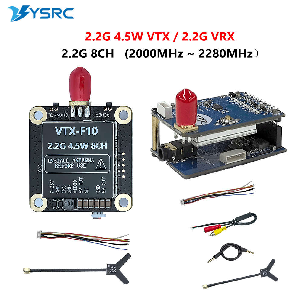 2.0-2.2G 4.5W VTX 8CH FPV Vide - đánh giá và giá Vtx Video Transmitter