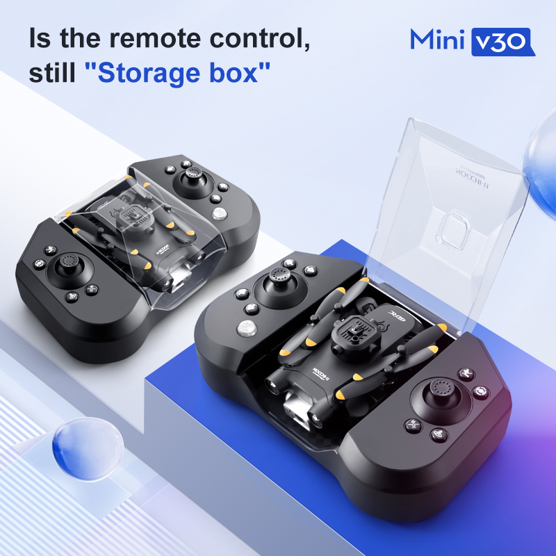 Mini V30 WiFi FPV Drone With 4 - đánh giá và giá Drone Pro Rc Ufo