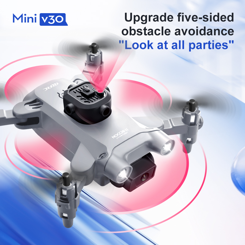 Mini V30 WiFi FPV Drone With 4 - đánh giá và giá Drone Pro Rc Ufo