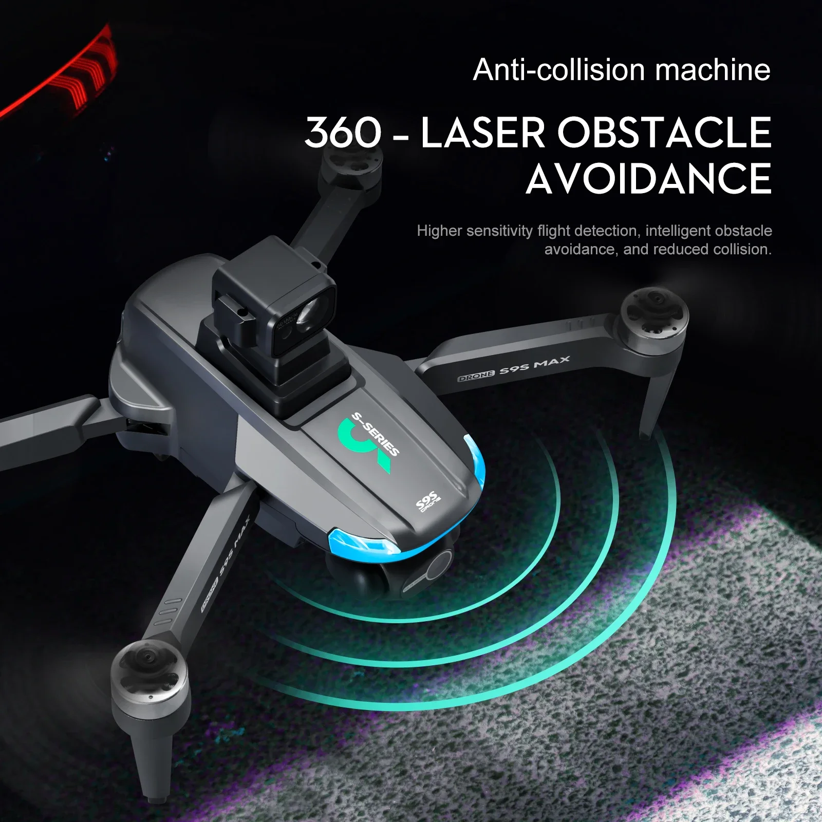 NEW S9S MAX MINI Drone 4K 2-Ax - đánh giá và giá Drone Rc Gps