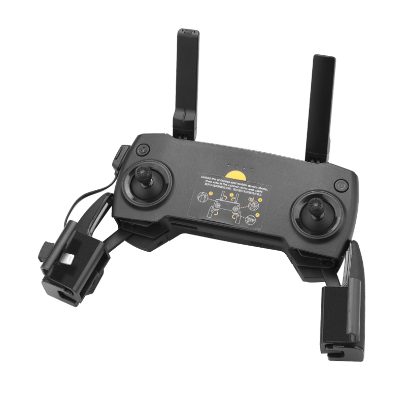 Black Remote Control Mount Pho - đánh giá và giá Drone Dji Rc 2