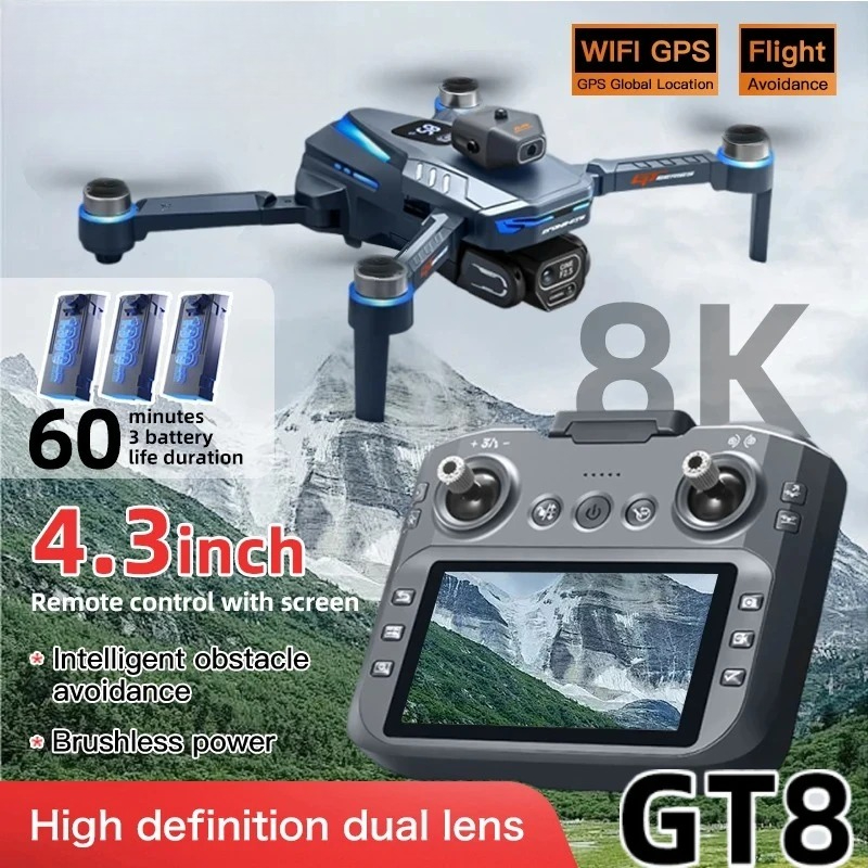 Original GT8 Drone 8K Professi - đánh giá và giá Drone E88Pro Rc 4K