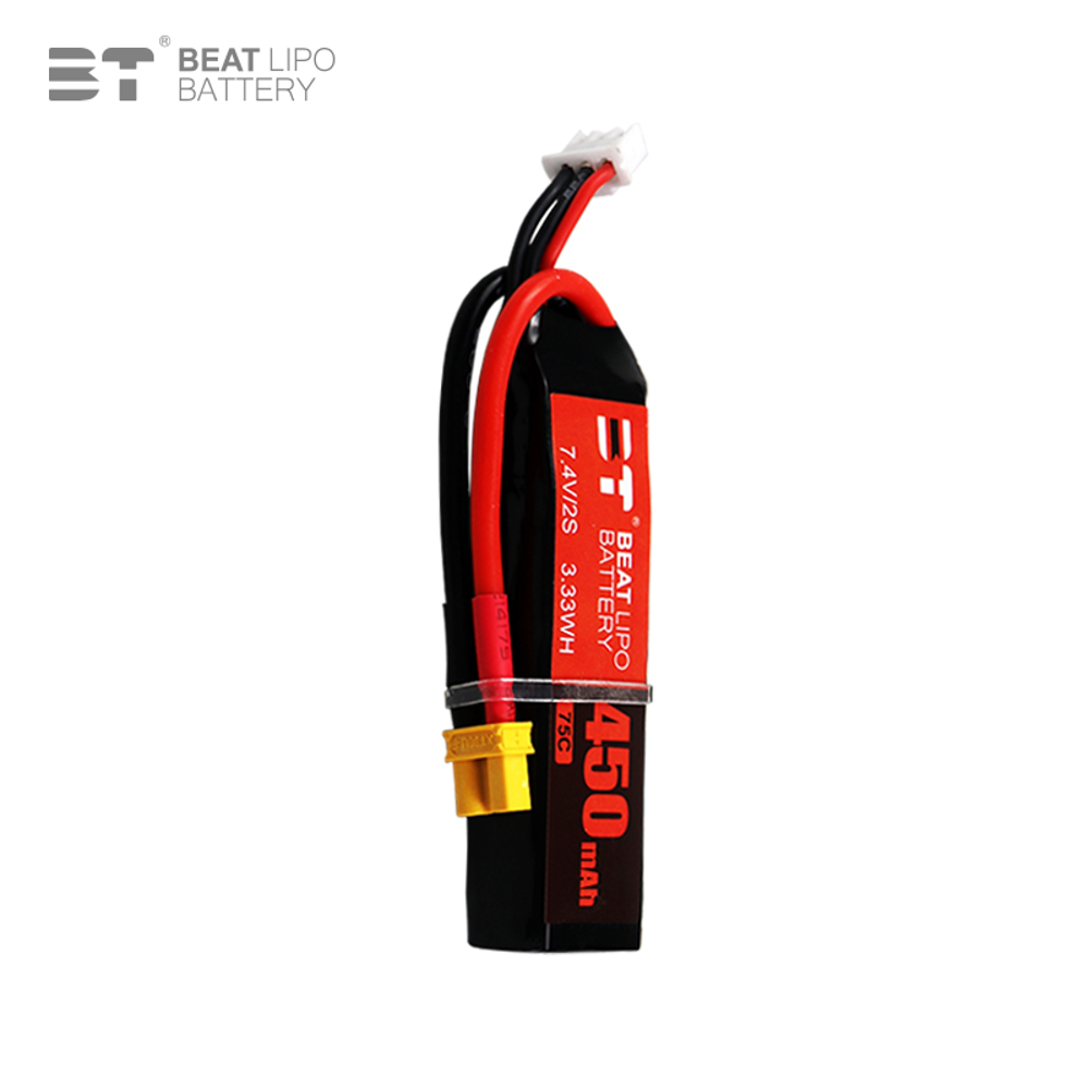BEAT 2S 7.4V 450mAh 75C LiPo B - đánh giá và giá Drone Rc Link