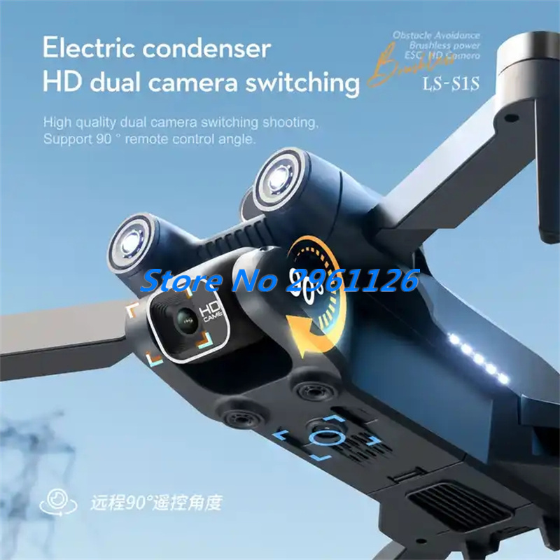 Outdoor Aerial Brushless Folda - đánh giá và giá Drone Rc S1S
