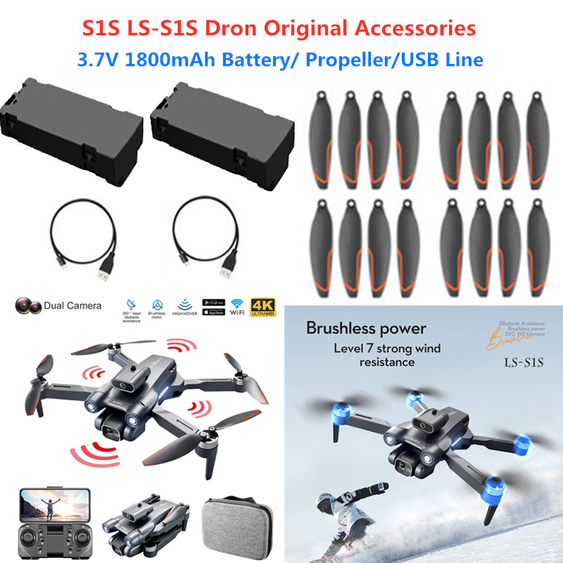 LS-S1S RC Drone Battery 3.7V 1 - đánh giá và giá Drone Rc S1S