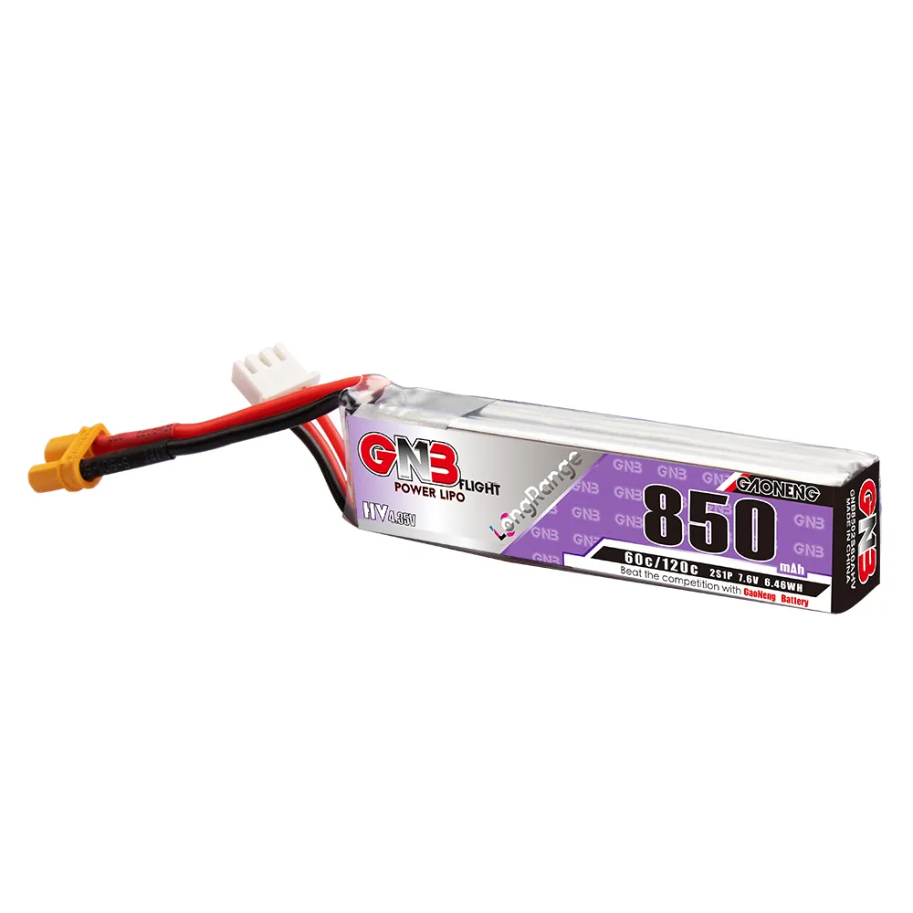 GAONENG GNB LiPo Battery 850mA - đánh giá và giá Drone Rc Link