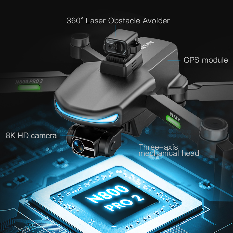 N800 PRO 2 GPS Drone Professio - đánh giá và giá Drone E88Pro Rc 4K