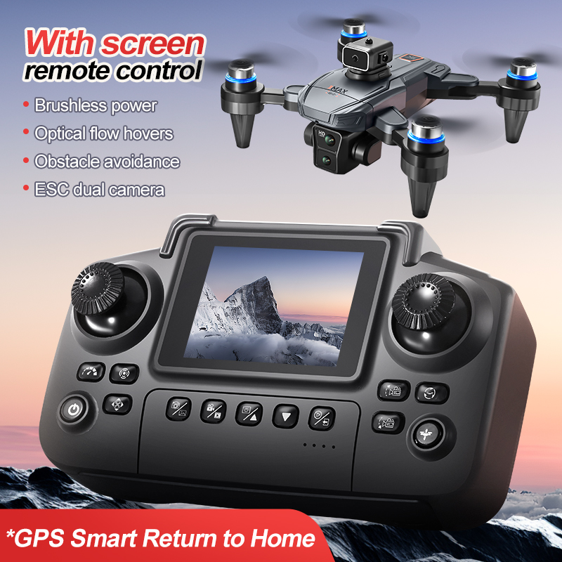 GPS RC Drone With Screen 4K Pr - đánh giá và giá Drone Rc Gps