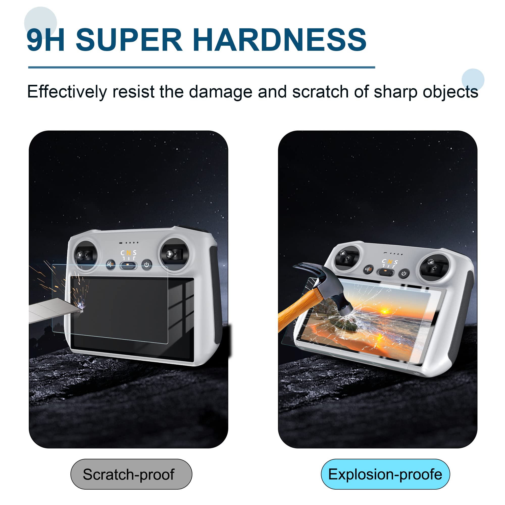 Tempered Glass for DJI Mini 5  - đánh giá và giá Drone Dji Rc 2