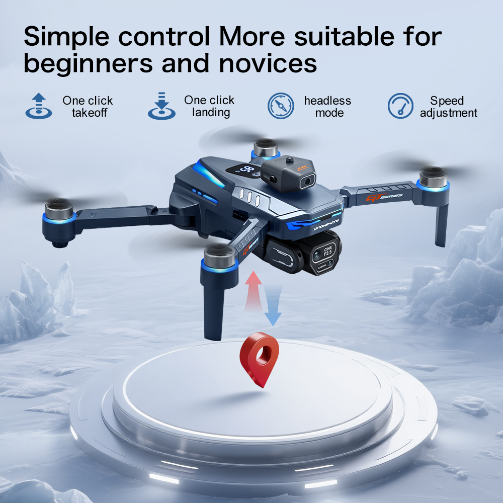 Drone GT8 4K Brushless Motor C - đánh giá và giá Drone Gt8 Rc