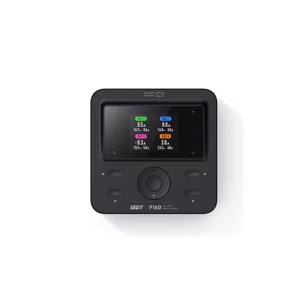 ISDT F160 AC / DC Quad Smart C - đánh giá và giá Lipo Battery Charger