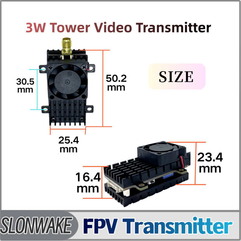 SLONWAKE 5.8G 3000mW Simulatio - đánh giá và giá - Remote Control (Rc) Drone