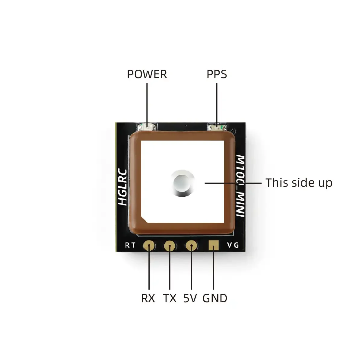 HGLRC M100 MINI GPS Module M10 - đánh giá và giá Drone Rc Gps