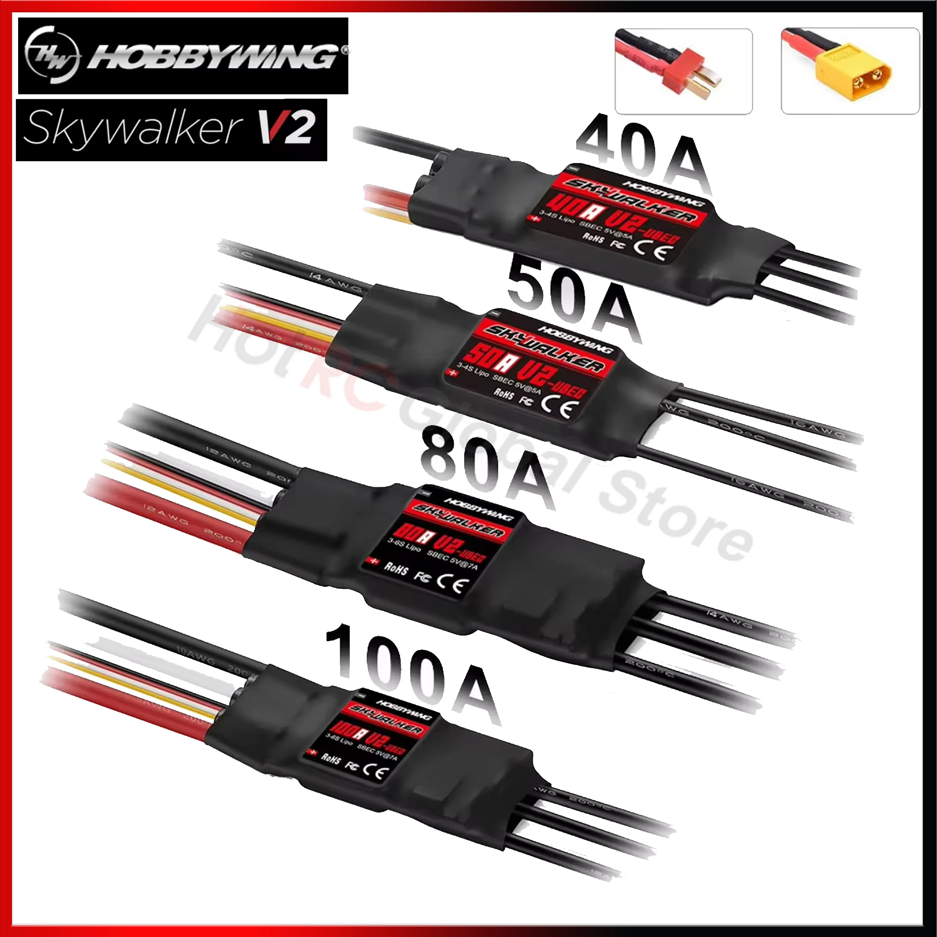 HOBBYWING Skywalker V2 Series  - đánh giá và giá Drone Rc Quadcopter Controller