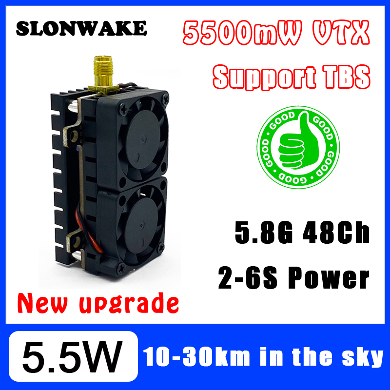 Long Range 5.8GHz 5.5W Video T - đánh giá và giá Vtx Video Transmitter