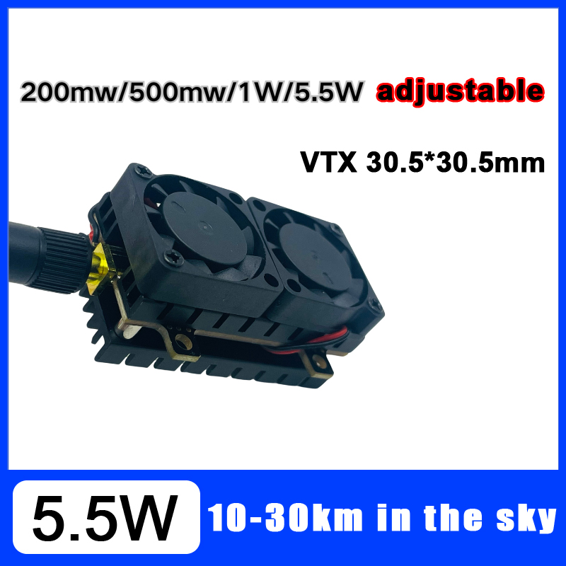 Long Range 5.8GHz 5.5W Video T - đánh giá và giá Vtx Video Transmitter