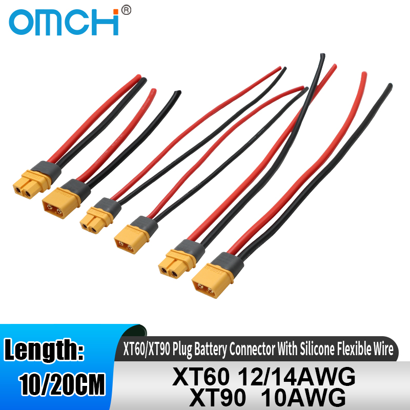 OMCH XT60 12/14AWG XT90 10AWG  - đánh giá và giá Drone Rc Link