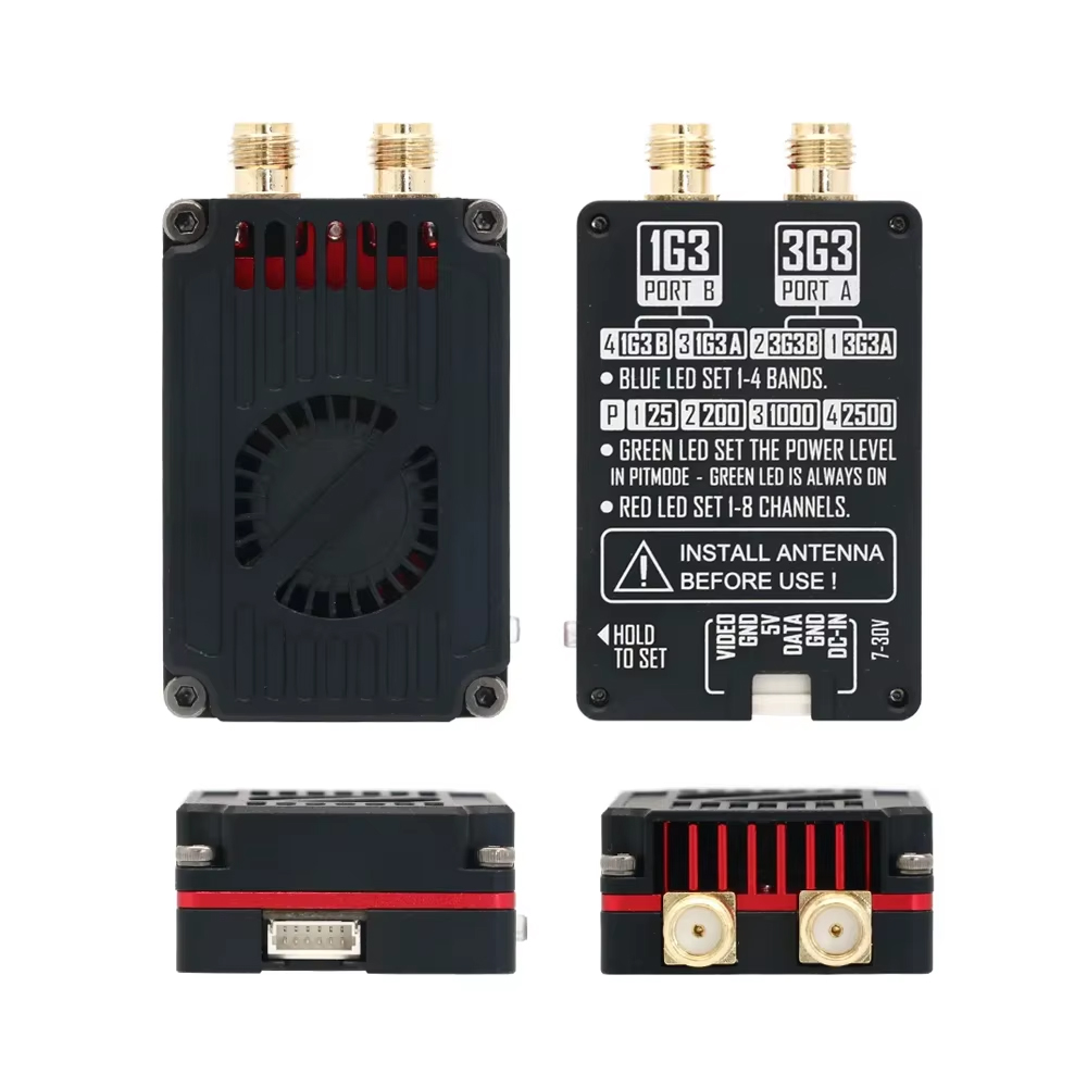 Rushfpv Rush 1.3G/3.3G 4W 7-30 - đánh giá và giá Vtx Video Transmitter