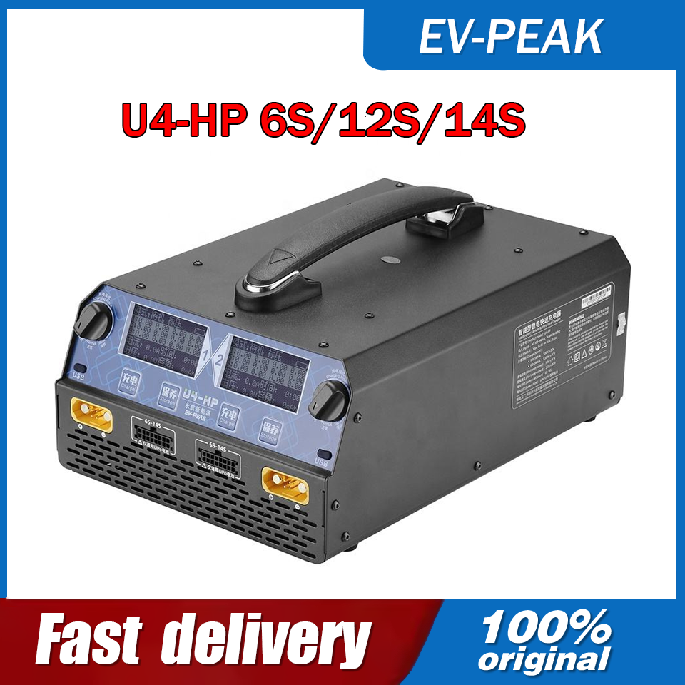 EV-PEAK U4-HP 2400W 25A Dual C - đánh giá và giá Lipo Battery Charger