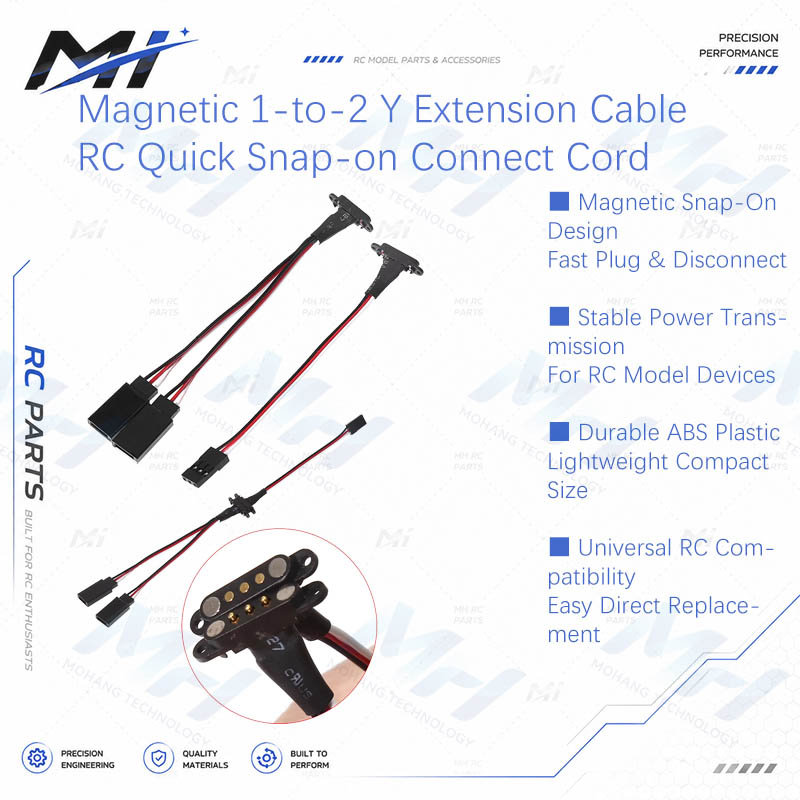 Magnetic 1-to-2 Y Extension Ca - đánh giá và giá - Remote Control (Rc) Drone