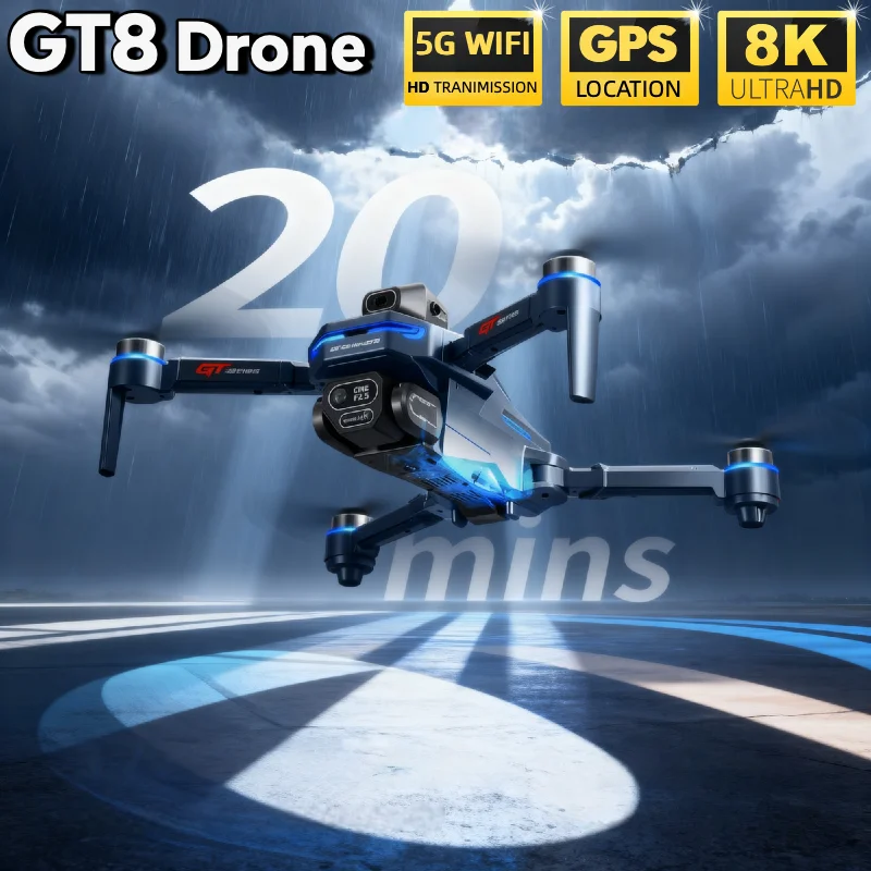 LSRC GT8 Foldable RC Drone Dua - đánh giá và giá Drone Gt8 Rc