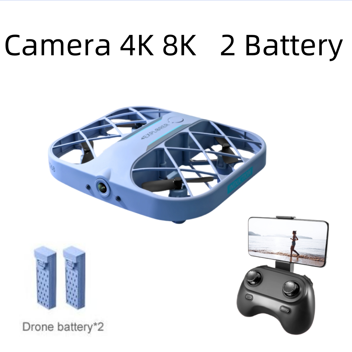 JJRC H107 FPV RC Drone with 2  - đánh giá và giá Drone Rc Plegable