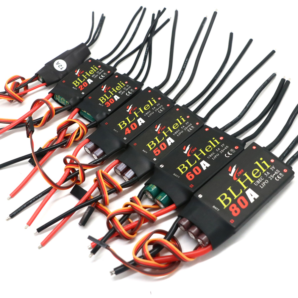 BLHeli Brushless ESC 80A 12A 2 - đánh giá và giá - Remote Control (Rc) Drone